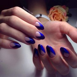Stylish French nails photo