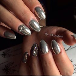 Shiny nails photo