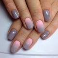 Color transition nails