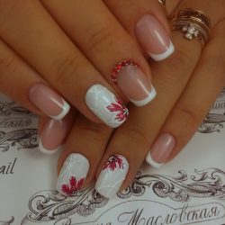 Nails for dairy dress photo