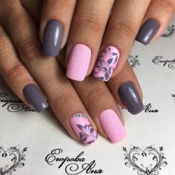 Nail designs with pattern photo