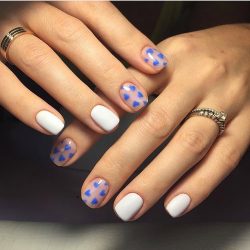 Manicure for young girls photo