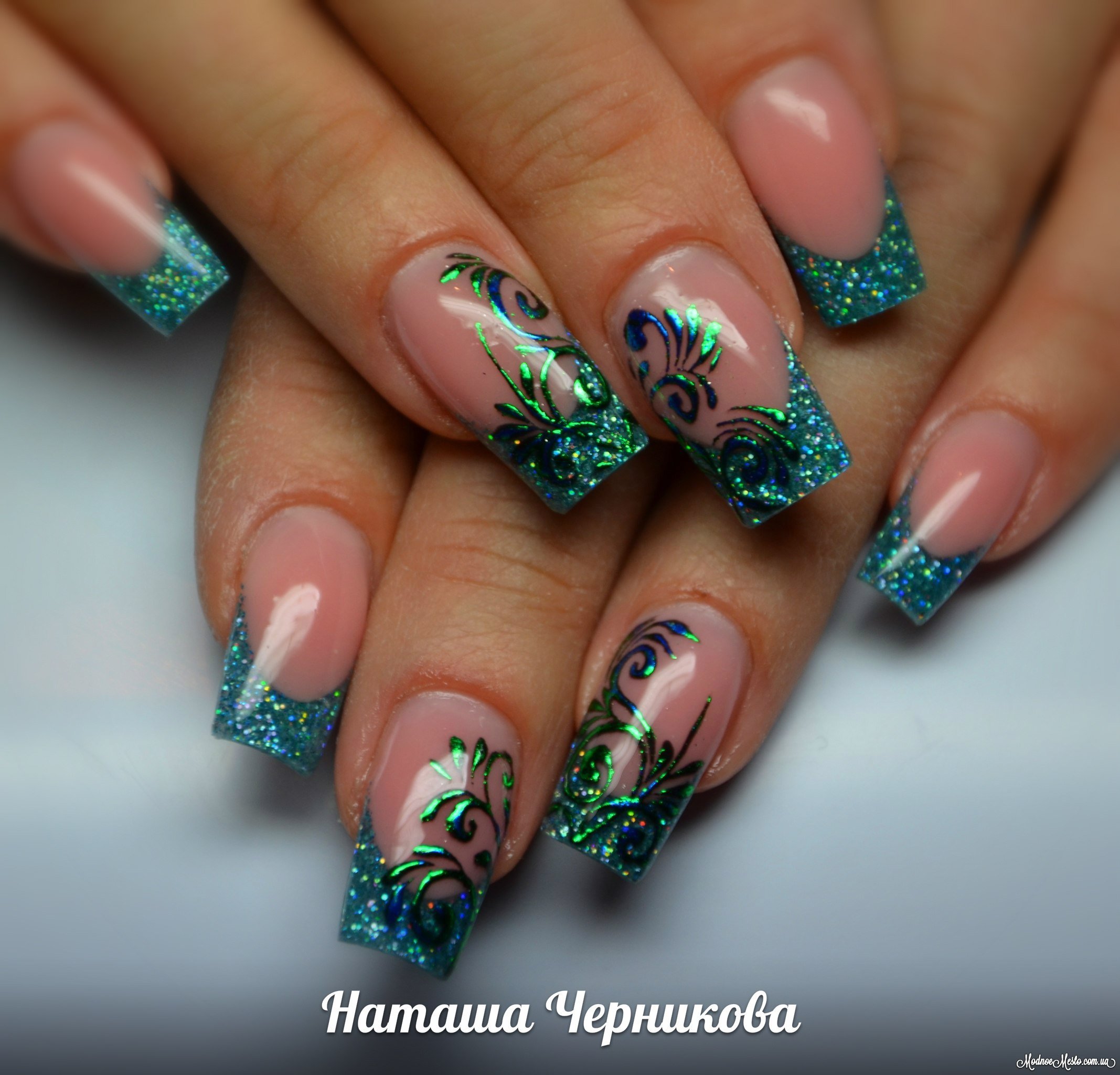 Beautiful bright nails