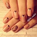 Ideas of beige nails