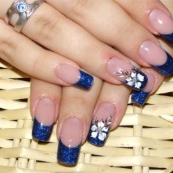Unusual french manicure photo