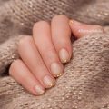 Nude french manicure