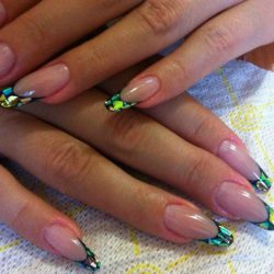 Trendy french manicure 2017 photo