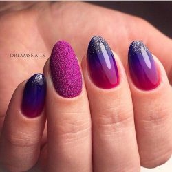 Ideas of ombre nails photo