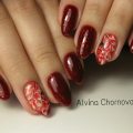 Autumn gel polish for nails