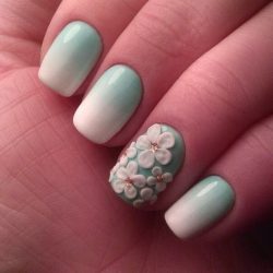 Ideas of ombre nails photo