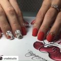 Red and white shellac