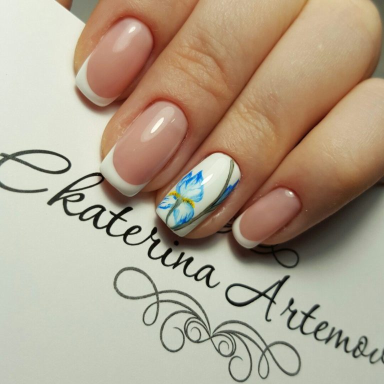 White french nails
