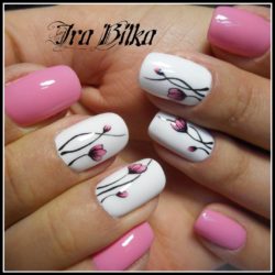 Pink nails 2017 photo