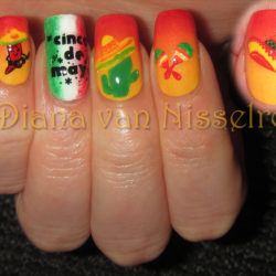 Mexican nails photo