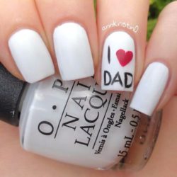 Father’s Day nails photo