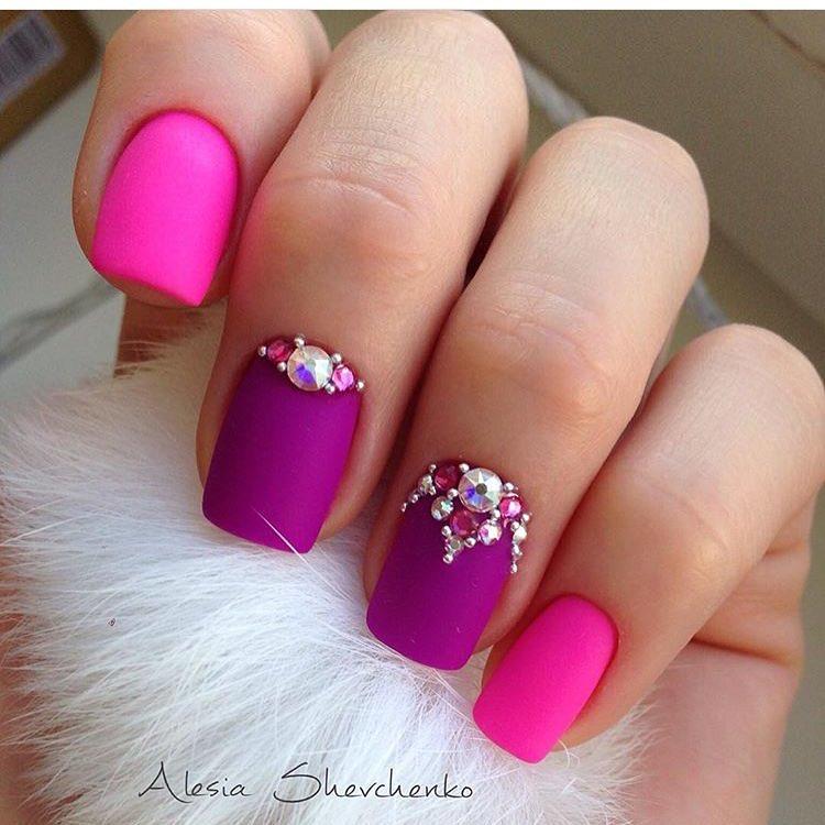 Two color nails