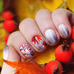 October nails photo