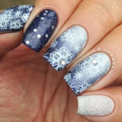Winter nails 2018 photo