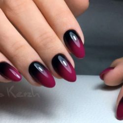 Red and black nails - Big Gallery of Designs | Page 2 of 4 |  
