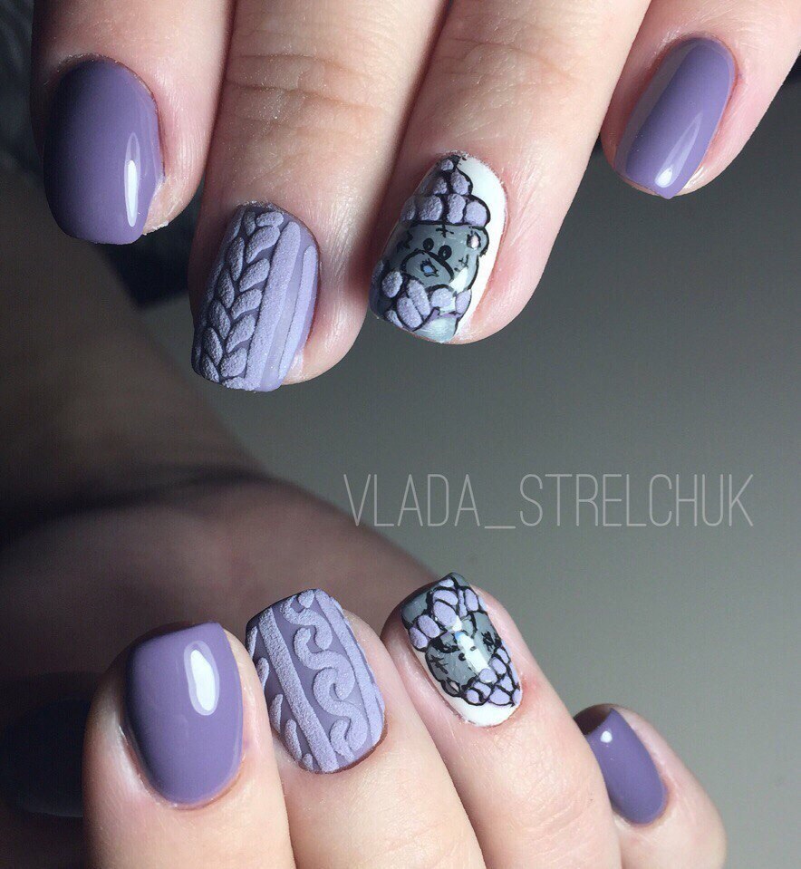 Winter nail designs