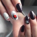 Black and white nail designs