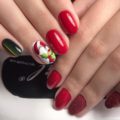 Fashion red nails
