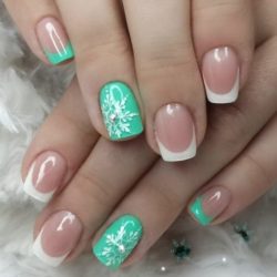 Winter nails 2018 photo
