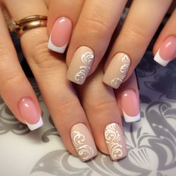 French nails 2018 photo