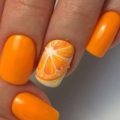 Summer nail art