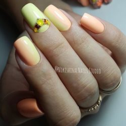 Spring gradient nails photo