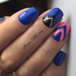 Blue And Pink Nails - The Best Images | Bestartnails.Com