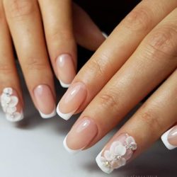 Gentle gel polish for manicure photo
