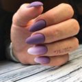 Beautiful purple nails