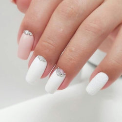 Moon on the nails photo