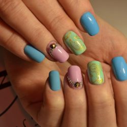 Beautiful nail colors photo