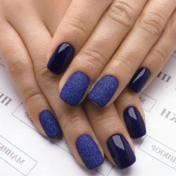 Blue Winter Nails - The Best Images | Bestartnails.Com
