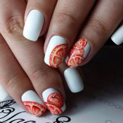 Short white nails - The Best Images 