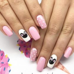 Mickey mouse nails photo