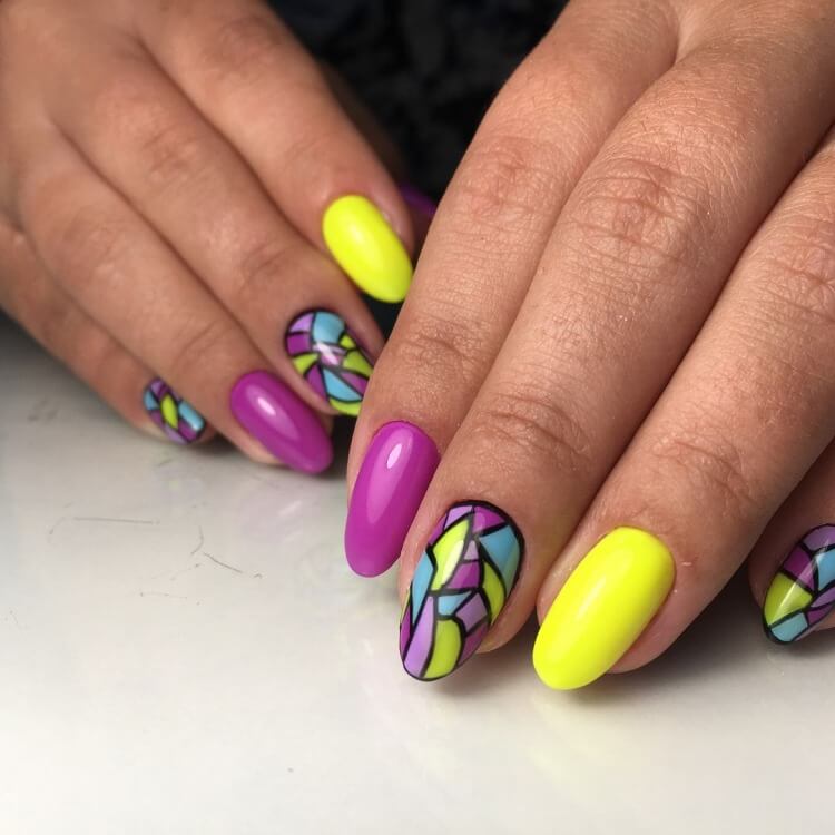 Bright summer nails - The Best Images | BestArtNails.com